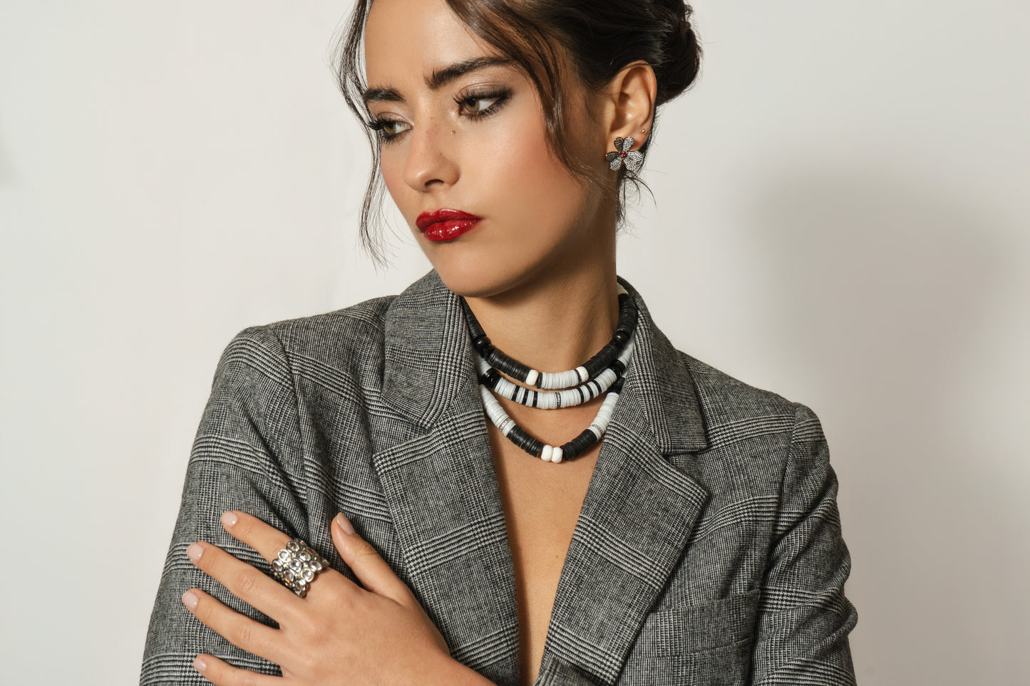 Jaipur Black/Bianca Ante