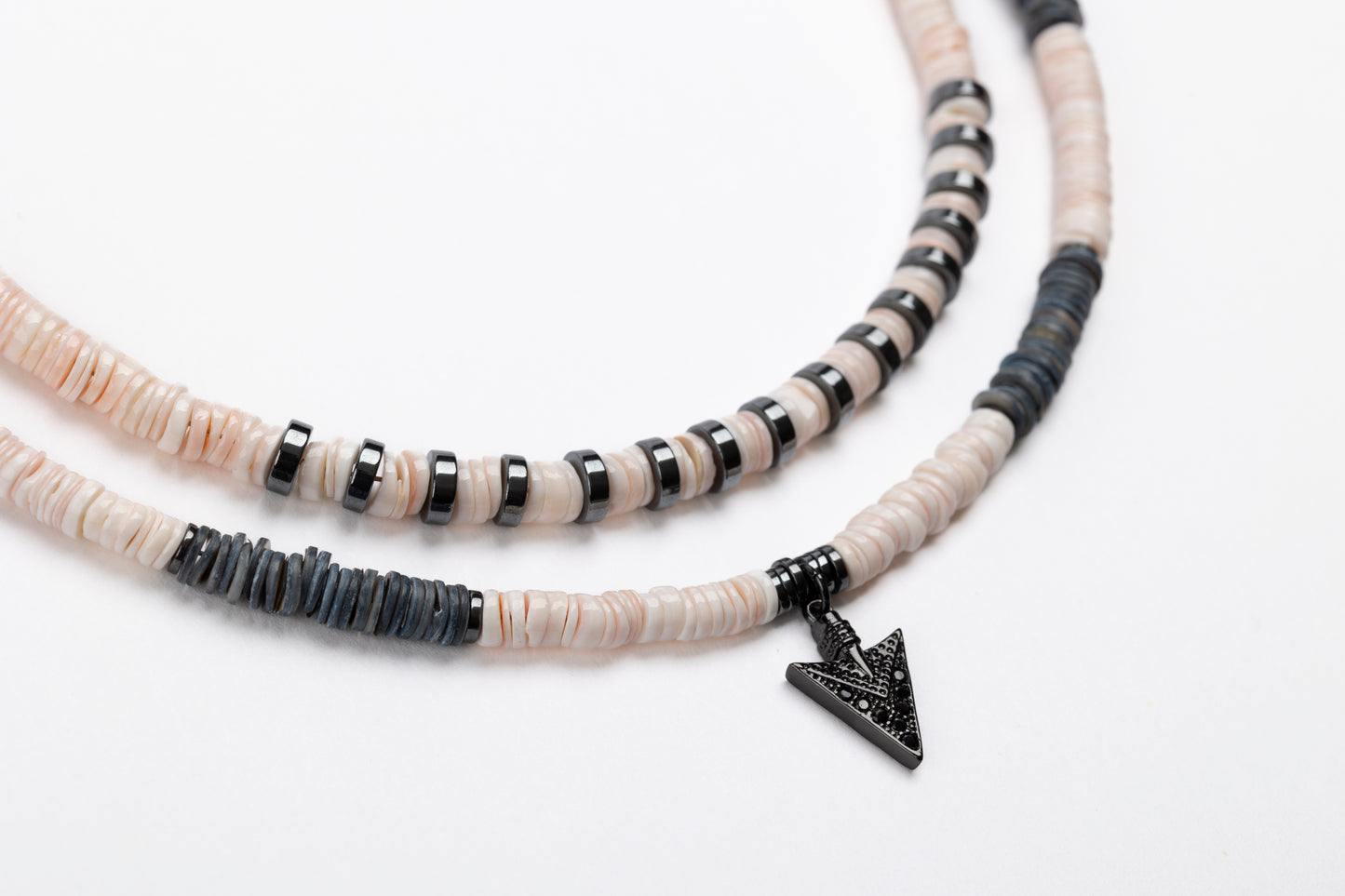 Blush Nero Hematites