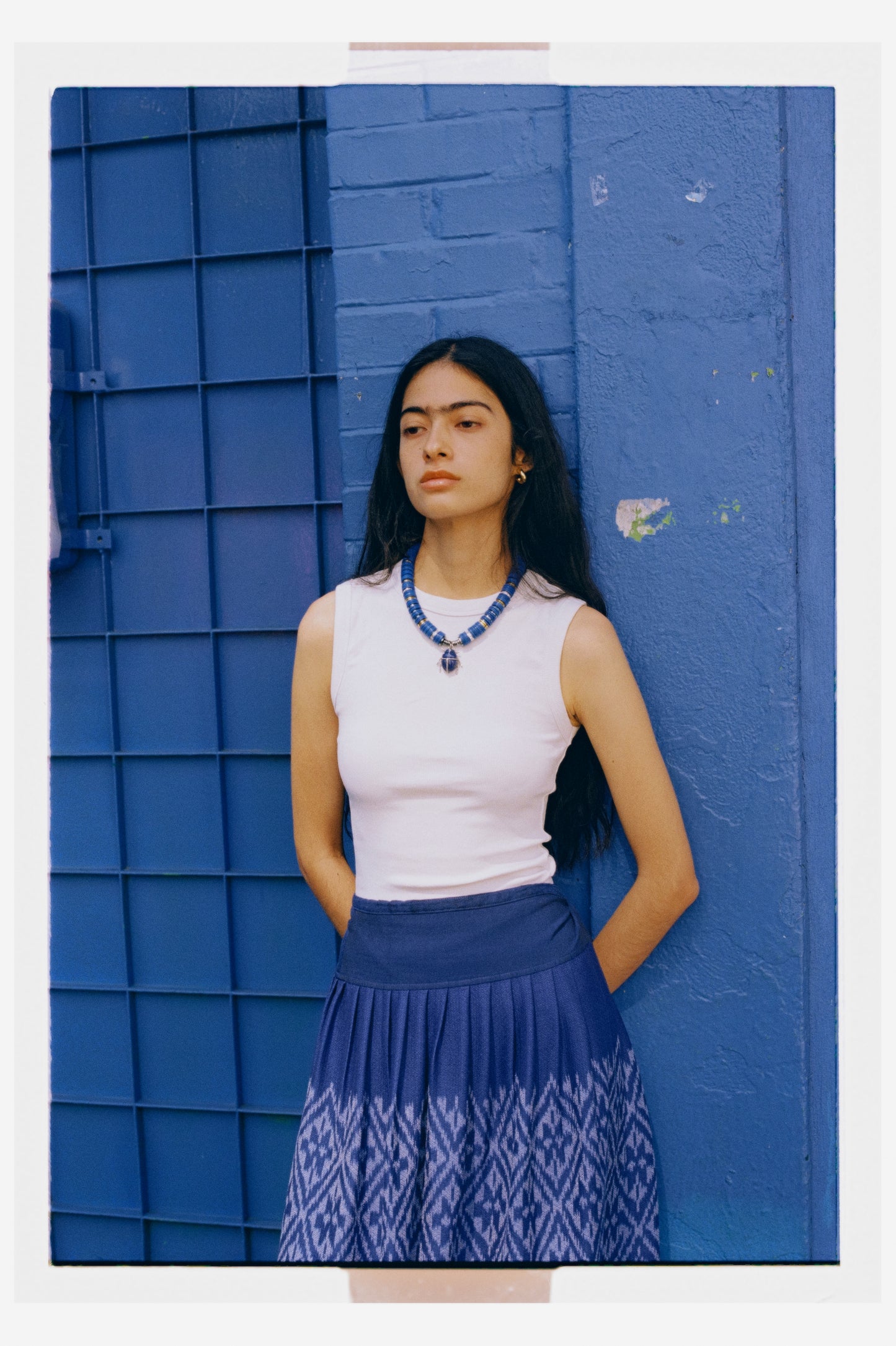 Puka Madre Scarab Blu