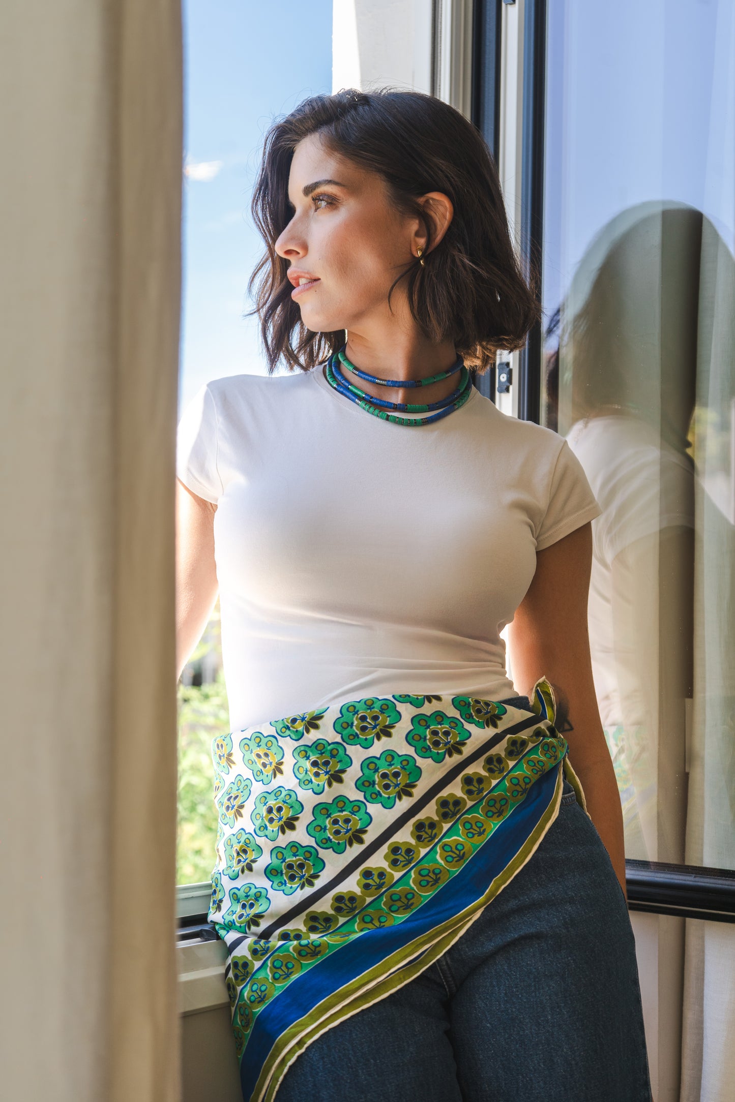 Jaipur Piccolo Blue/Verdi Una