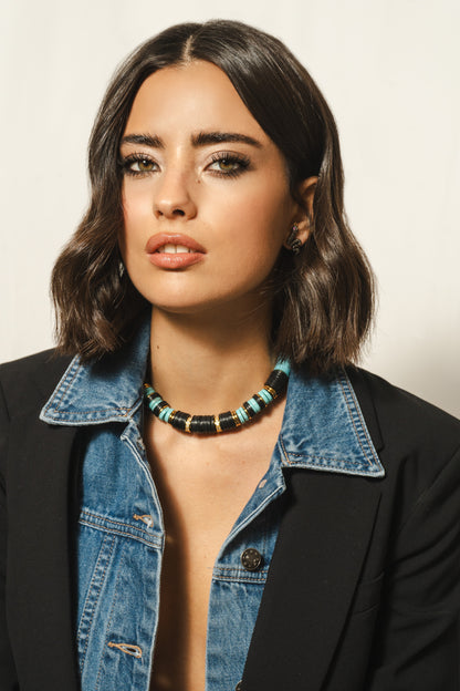 Jaipur Turchese Black