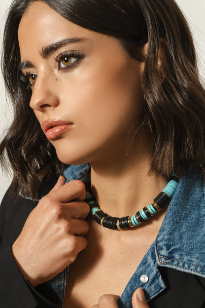 Jaipur Turchese Black