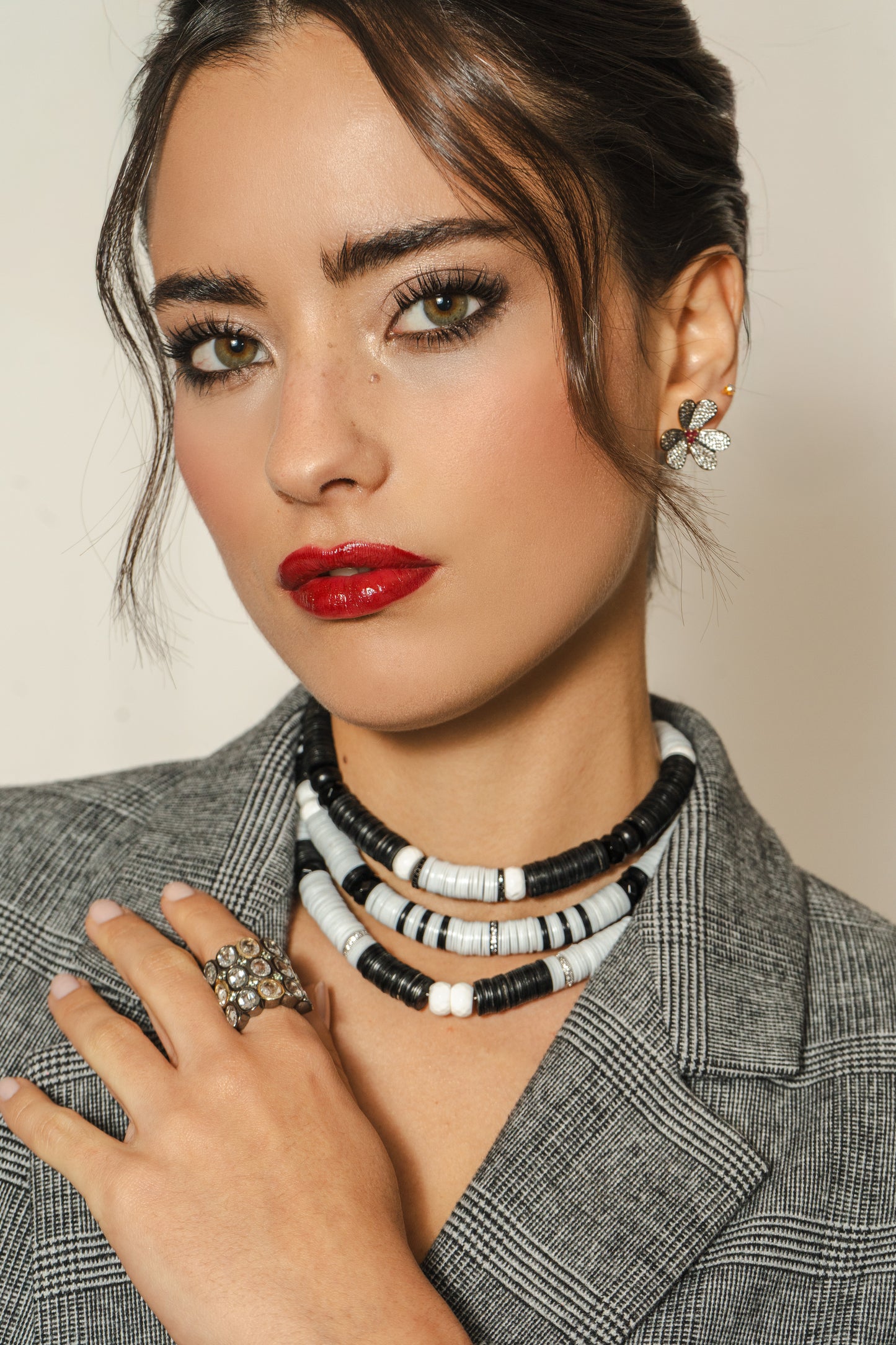 Jaipur Black/Bianca Ante