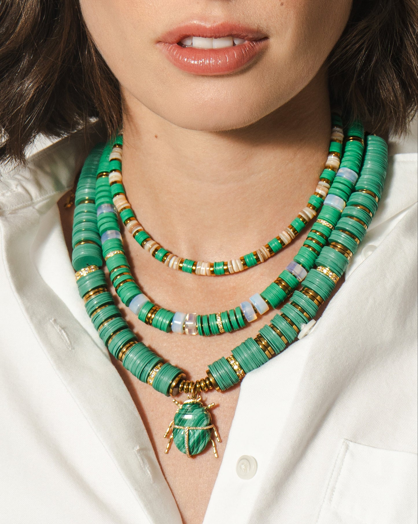Puka Madre Scarab Verdi
