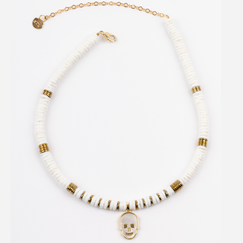 Bianca Mother of Pearl Calvaria