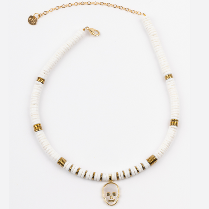 Bianca Mother of Pearl Calvaria