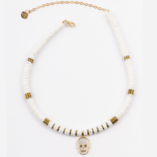 Bianca Mother of Pearl Calvaria