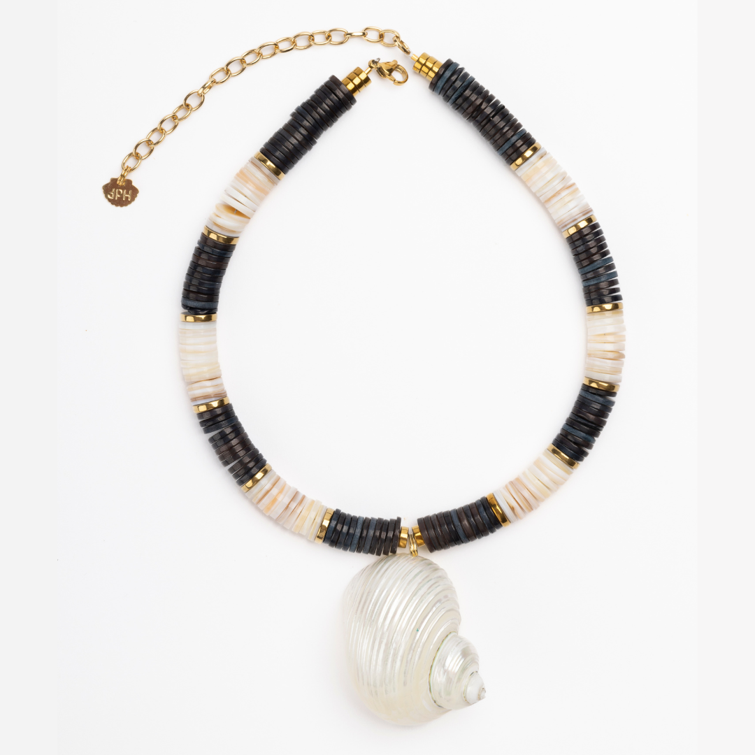 Jaipur Ecru Grey Grandi Shell