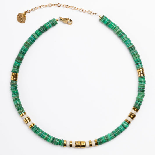 Green Iris Semplice White