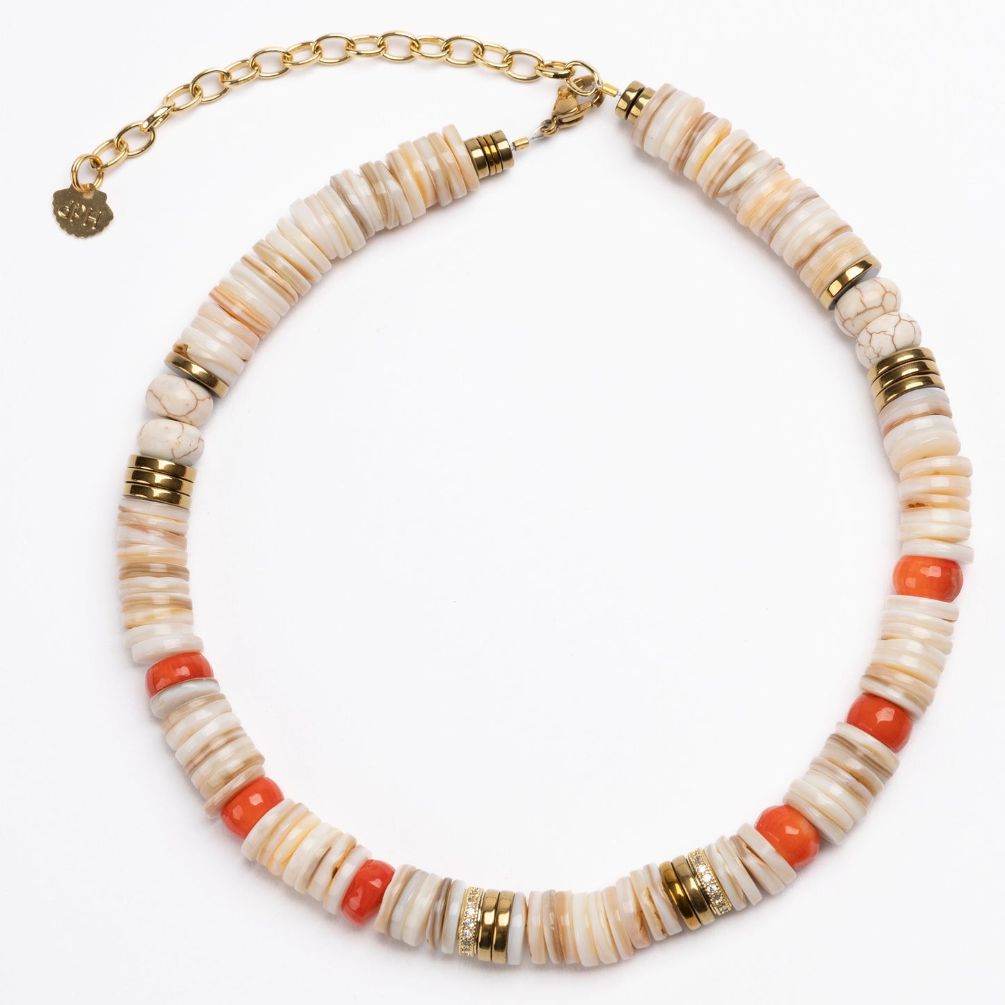 Jaipur Ecru Coral Mix