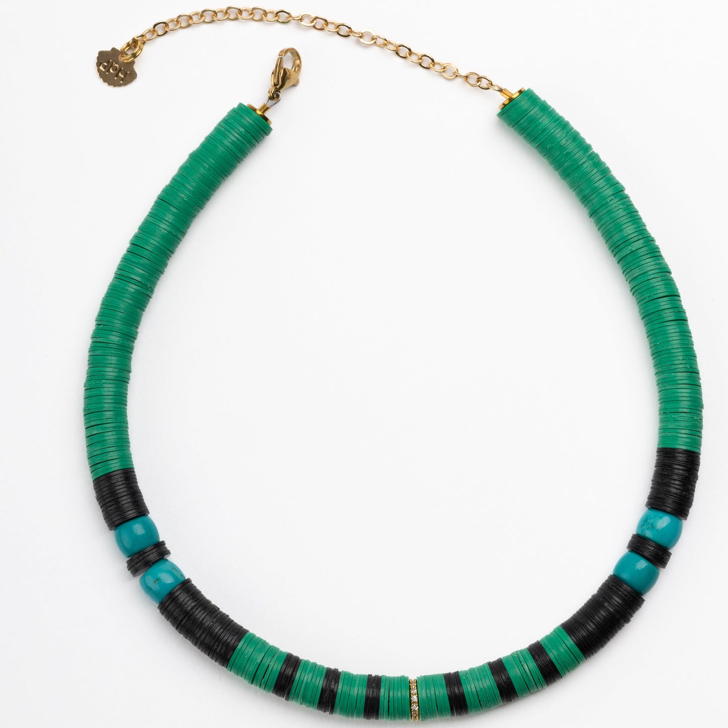 Jaipur Green Turchese Lati