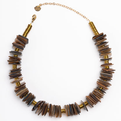 Castaway Brown Shells  Gold