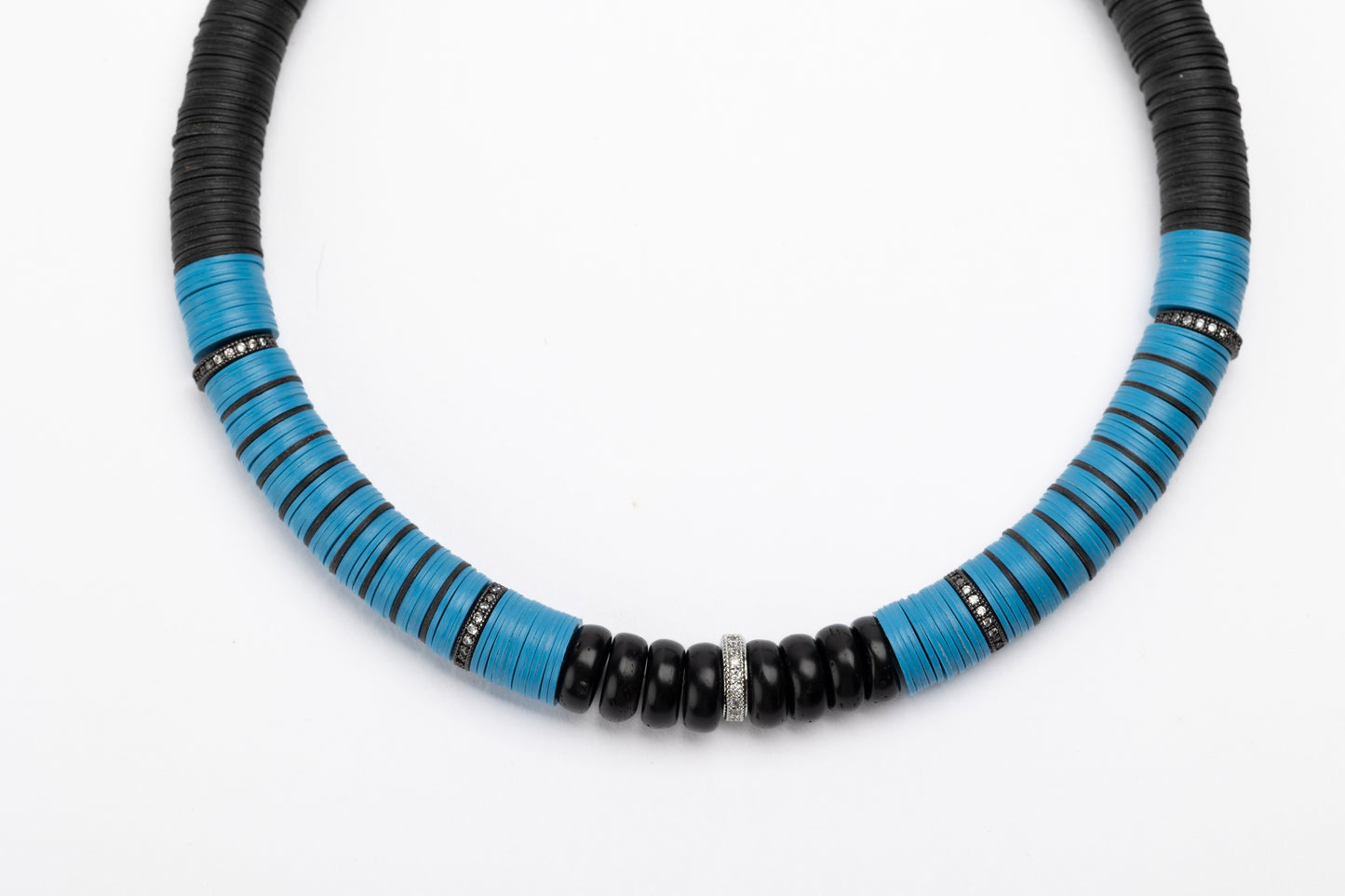 Jaipur Sea/Black Ante Beads