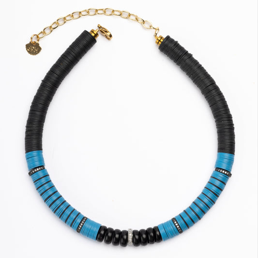 Jaipur Sea/Black Ante Beads