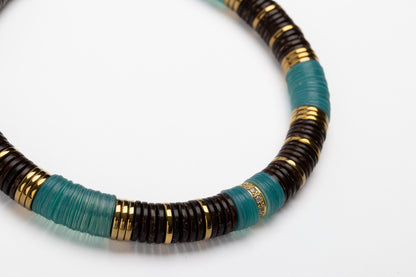 Jaipur Cyan Brown Coco