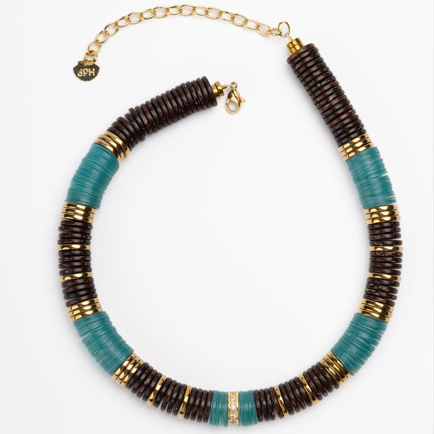 Jaipur Cyan Brown Coco