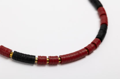 Jaipur Piccolo Nero/Rosso Una