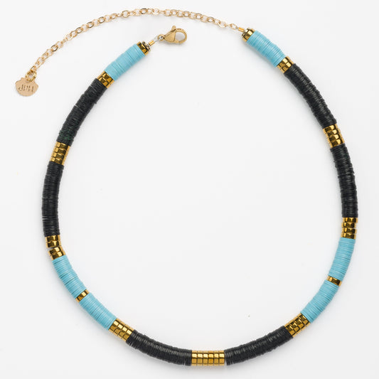 Jaipur Piccolo Nero Turchese Tria