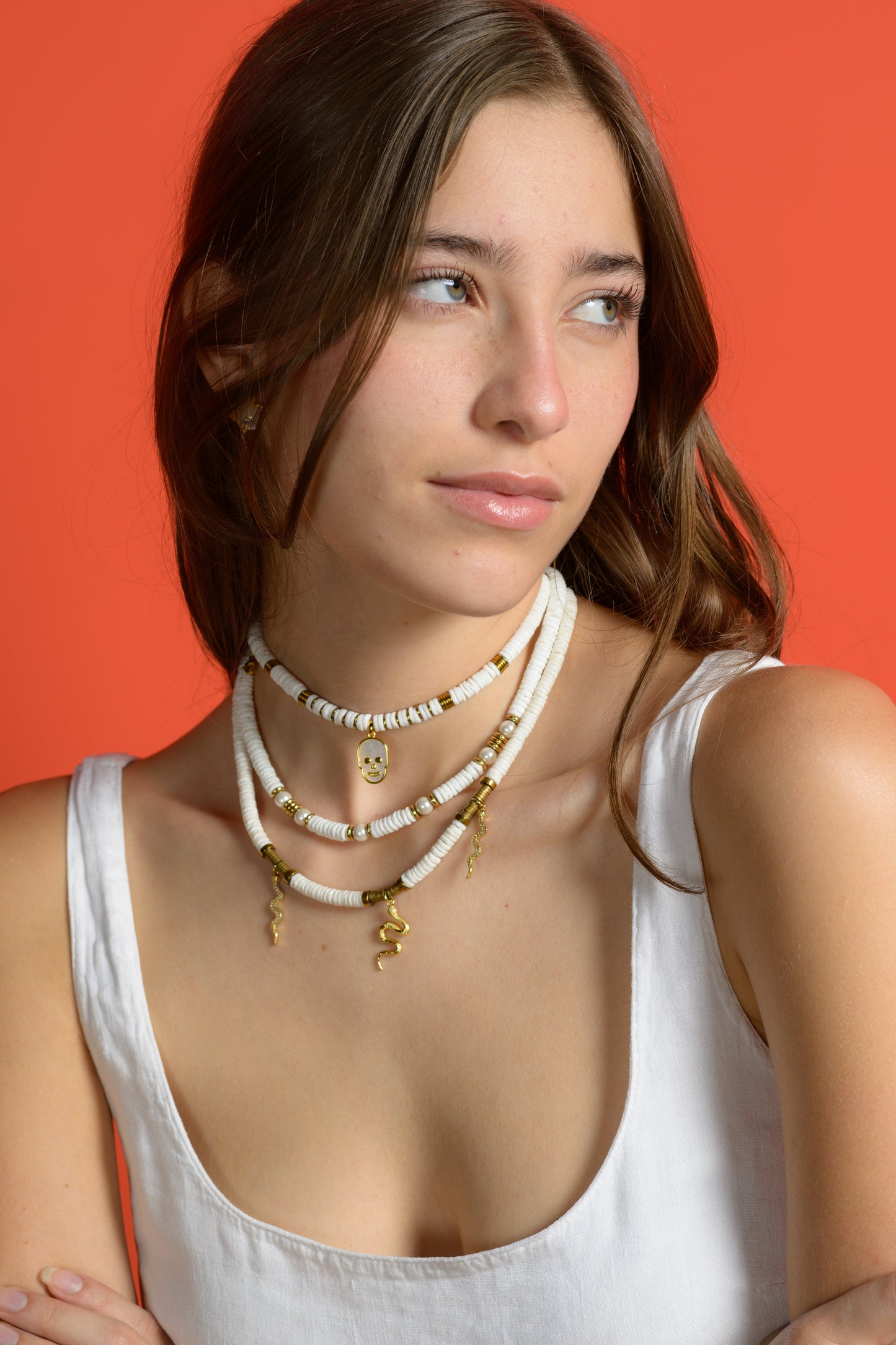 Bianca Mother of Pearl Calvaria