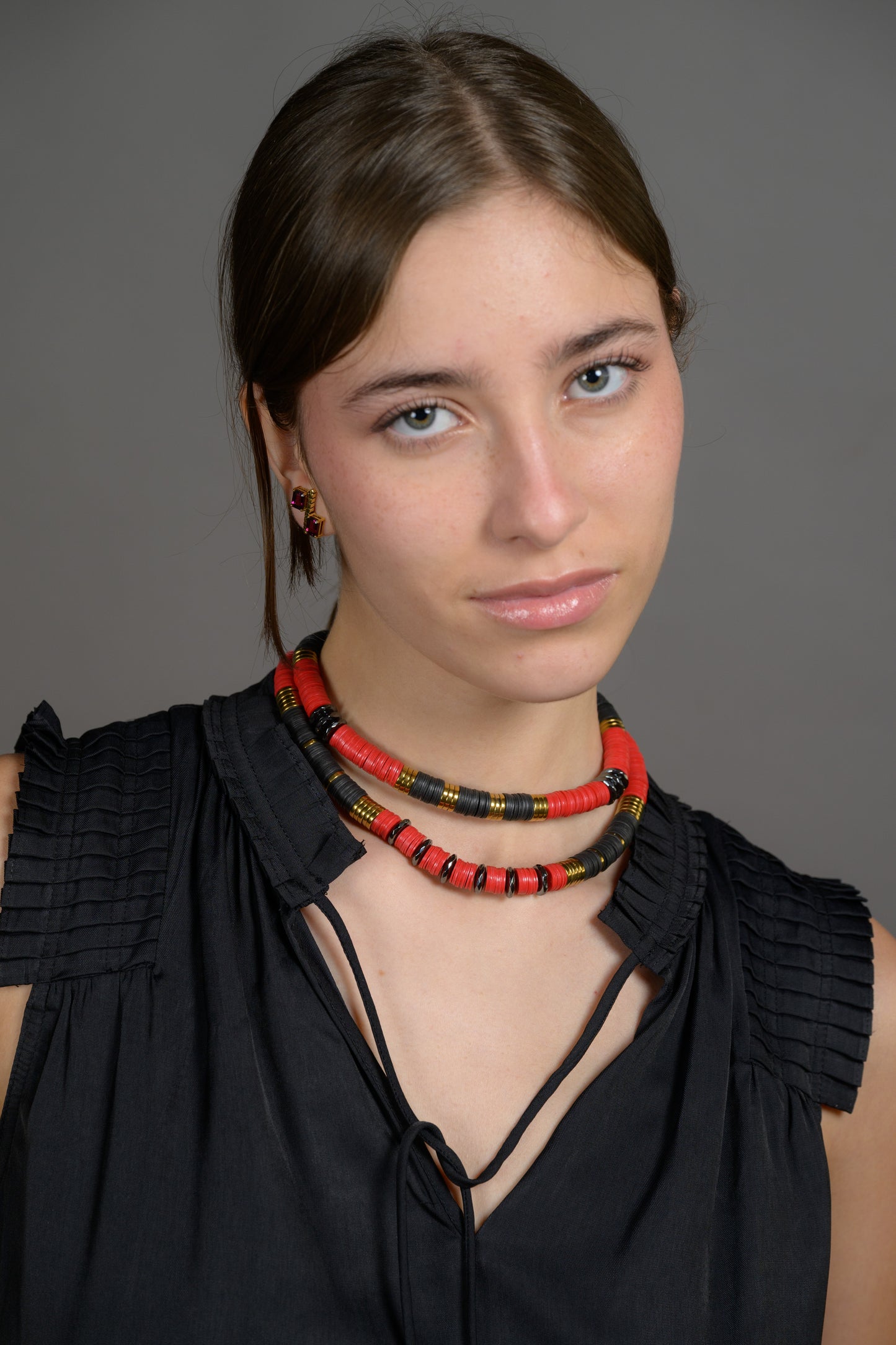 Black Red Gold Simple