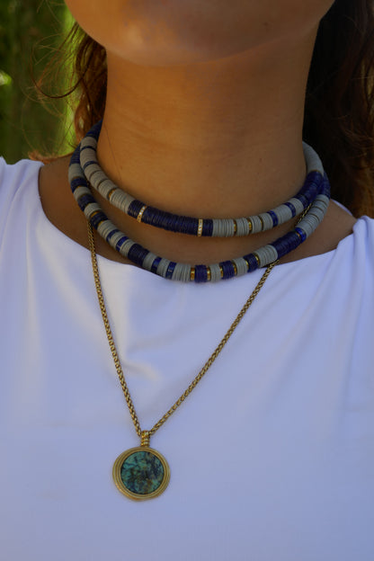 Jaipur Grigio Blue Ante