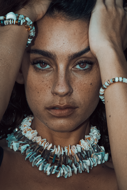 Castaway Brown Shells  Gold